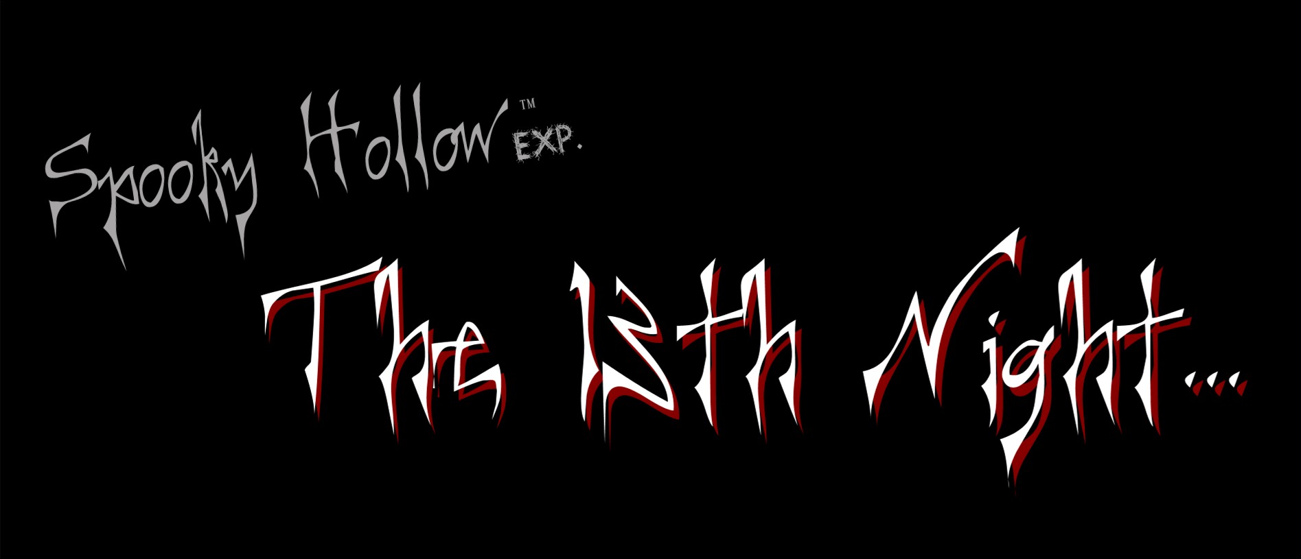 Spooky Hollow Experience 2009 title